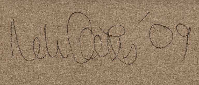 NIKI CERVIN, oil on canvas, signed and dated 2009 a tergo.