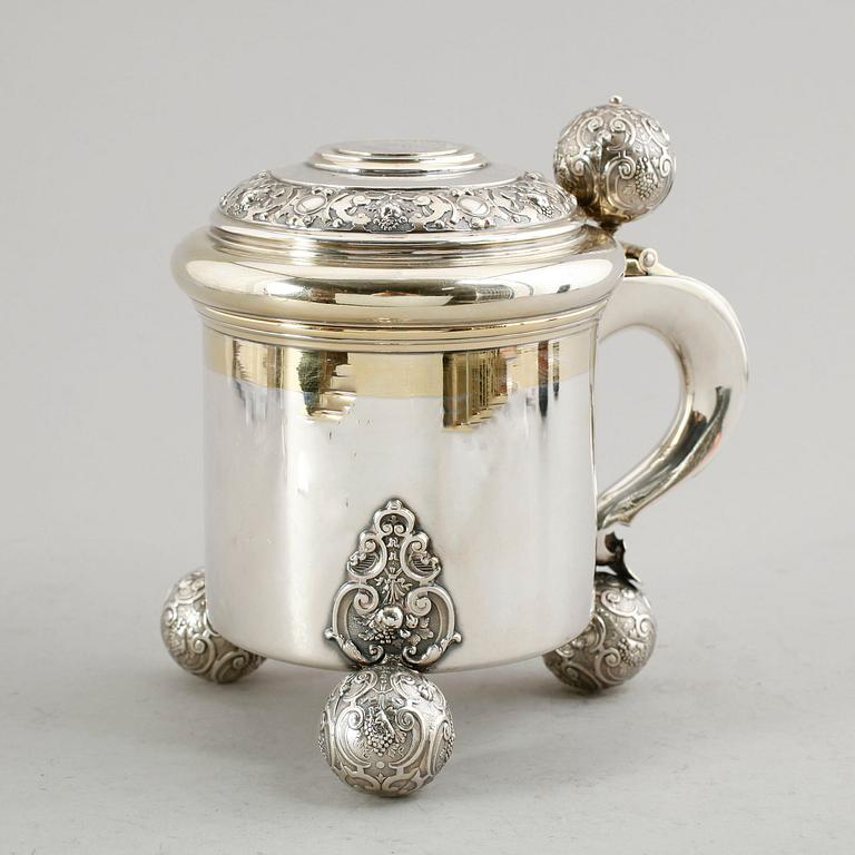 STOP, silver, GAB, Stockholm 1953. Vikt 660 g.