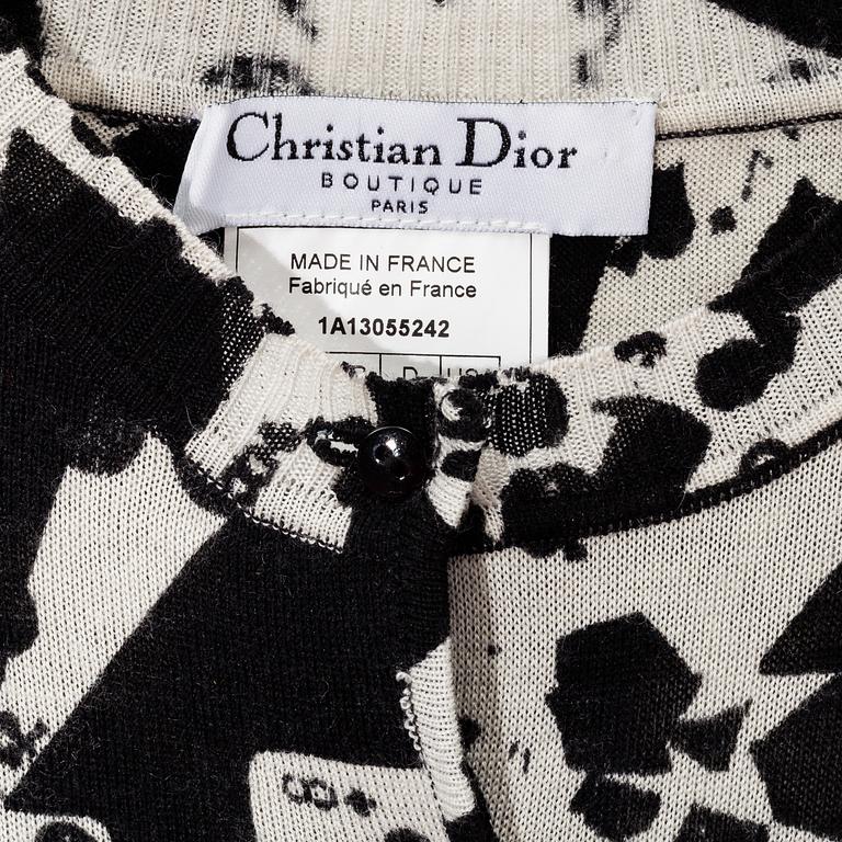 CHRISTIAN DIOR, jumperset, 2 delar, fransk storlek 42.