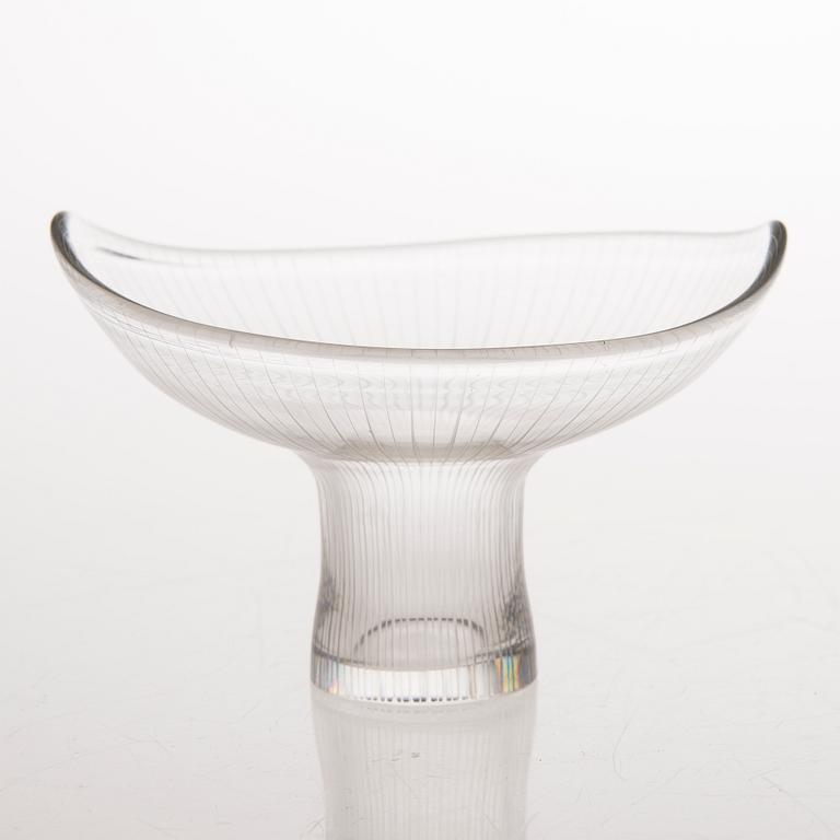 A model 3523 glass vase signed Tapio Wirkkala, Iittala -58. Finland.