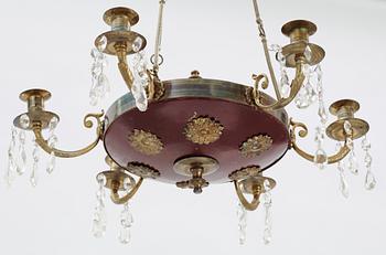 TAKAMPEL, senempire, 1800-talets mitt. H c:a 70.