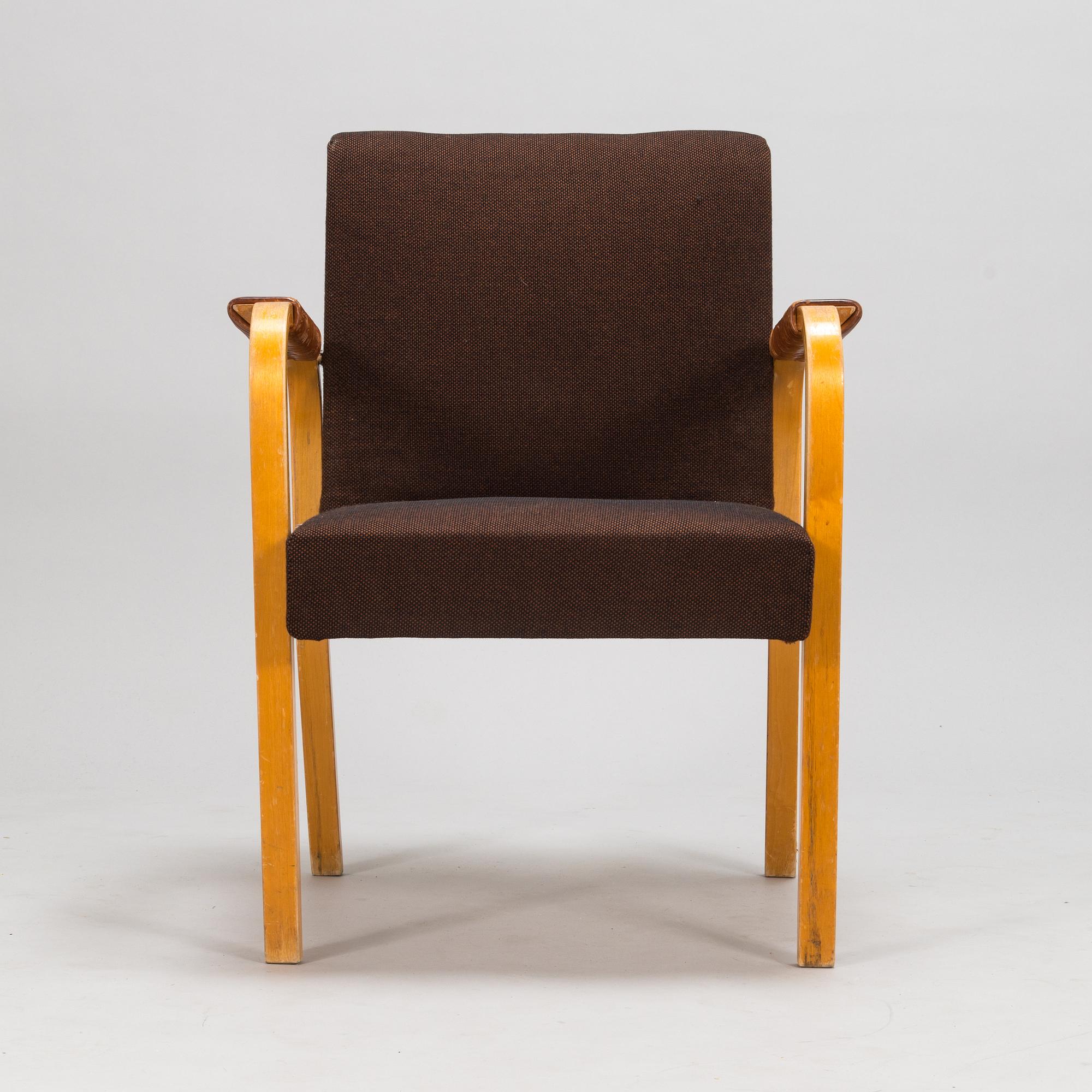 Alvar Aalto, a 1970's '46' armchair for Artek.
