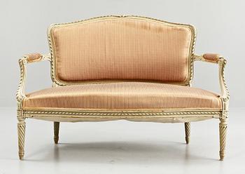 SOFFA, Louis XVI-stil, 1900-tal.