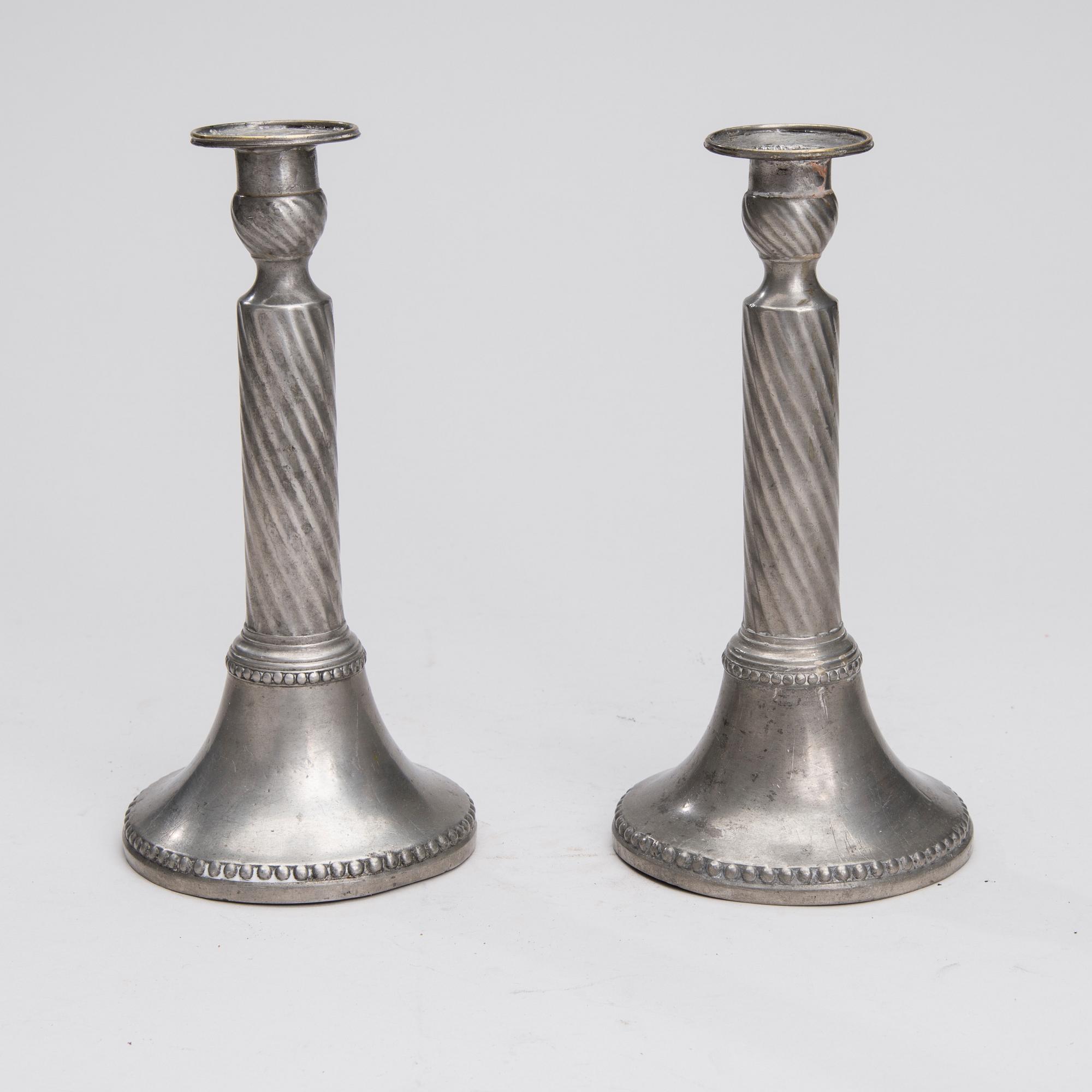 KYNTTILÄNJALKA, tinaa, Ruotsi 1700-luvun loppu.