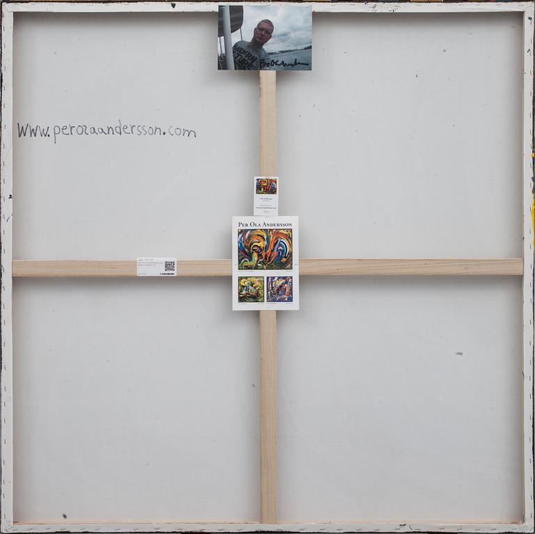 PER OLA ANDERSSON, akryl på duk, signerad.