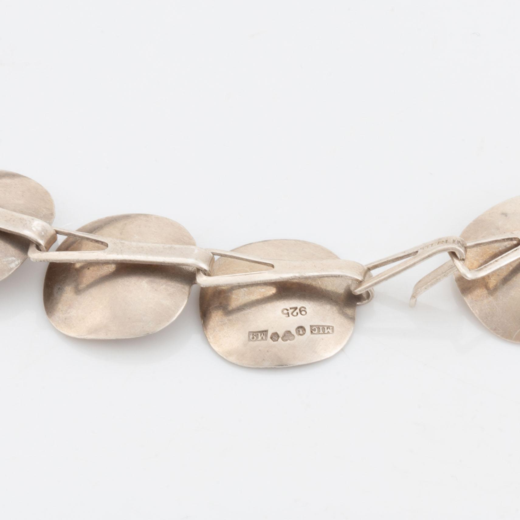 Sterling silver necklace, Michelsen.