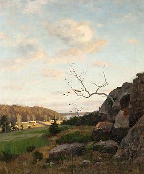 241. Victor Westerholm, LANDSCAPE FROM PARAINEN.