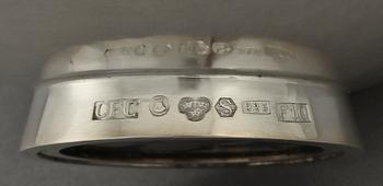SKÅL, silver, Carl Fredrik Carlman, Stockholm, 1980. Vikt 380 g.