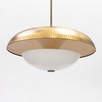 Harald Notini, a Swedish Modern model 11405 ceiling light from Böhlmarks, 1930's/40's.