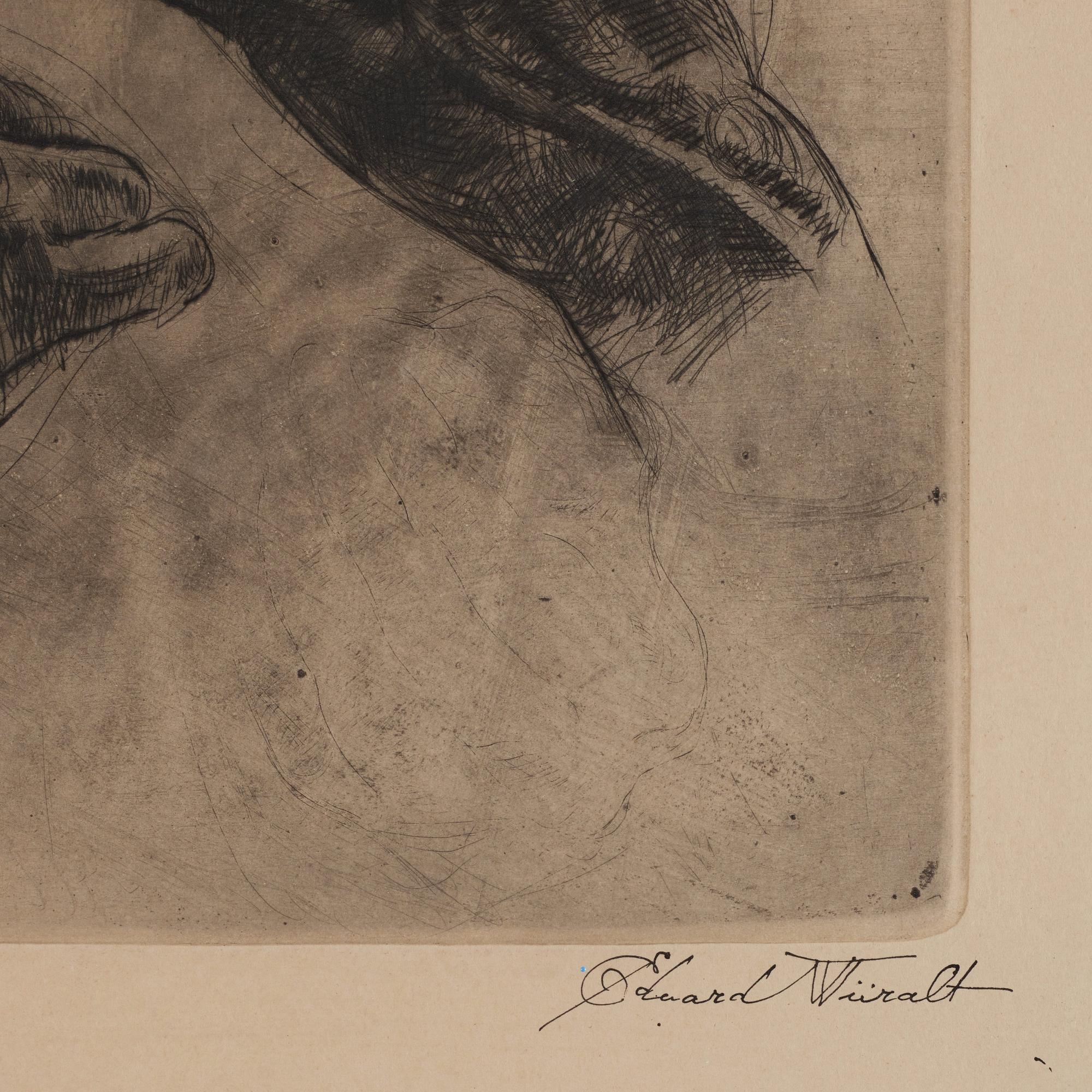 Eduard Wiiralt, ”Man”.