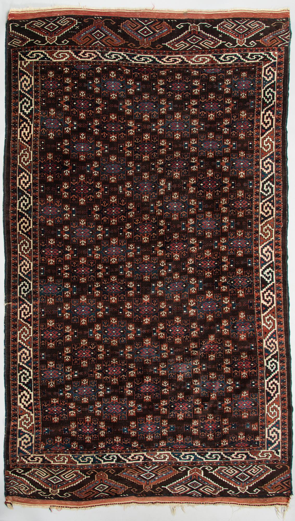 Matto, antik Jomud, Turkmenistan, noin 313-185 cm.