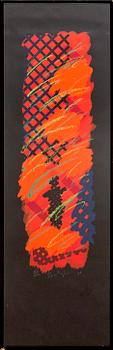 William Tillyer, silk screen print signerat 76 47/100.