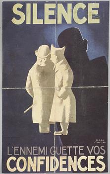 AFFISCH, papper, Paul Colin, Frankrike, 1900-talets mitt.