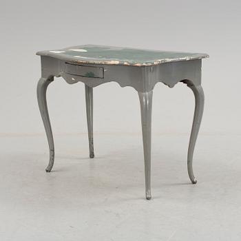 A Swedish rococo writing table, late 1700s.