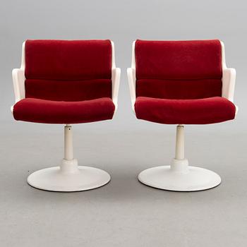 Eight 1970s '3429' armchairs for Haimi, Finland.