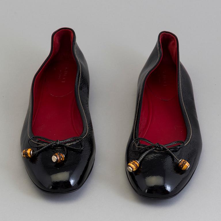 A pair of ballerinas by Gucci, in size 40,5.