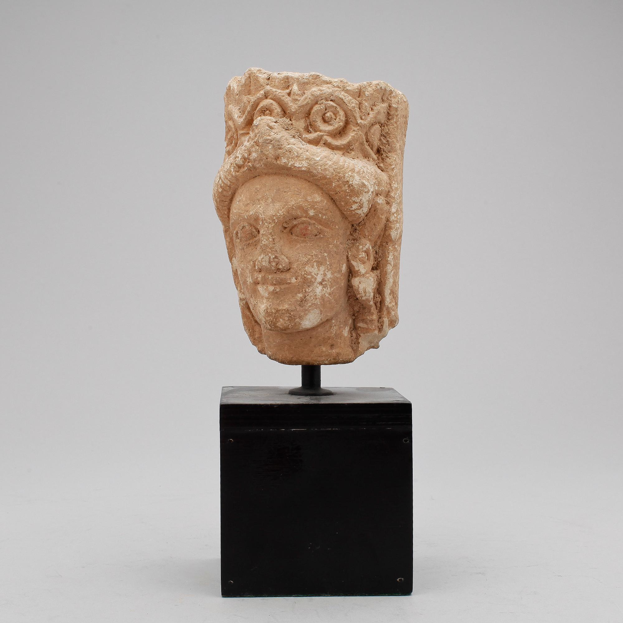 OKÄND KONSTNÄR. Skulptur, terracotta. 1900-tal.