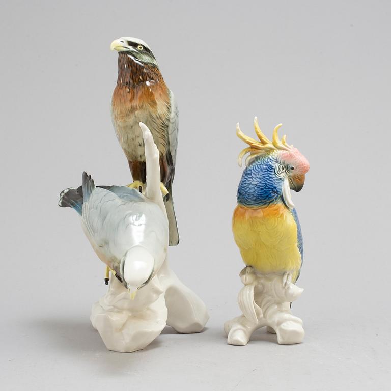 Two porcelain figurines by Karl Ens, Germany.