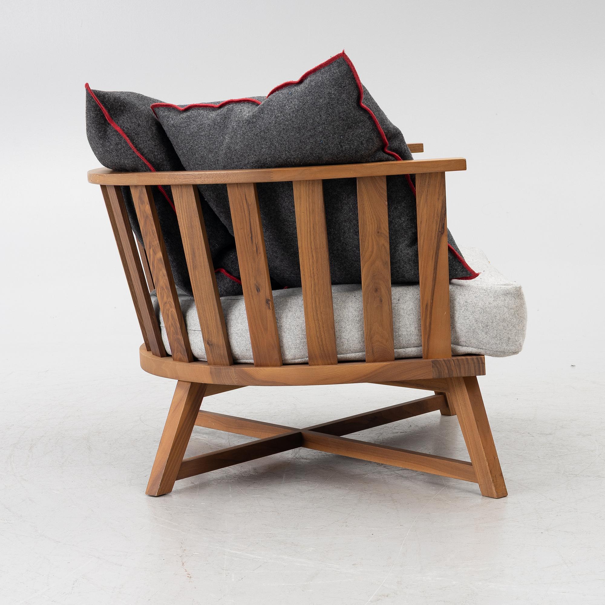 Paola Navone, Armchair, Gervasoni, 2000s.