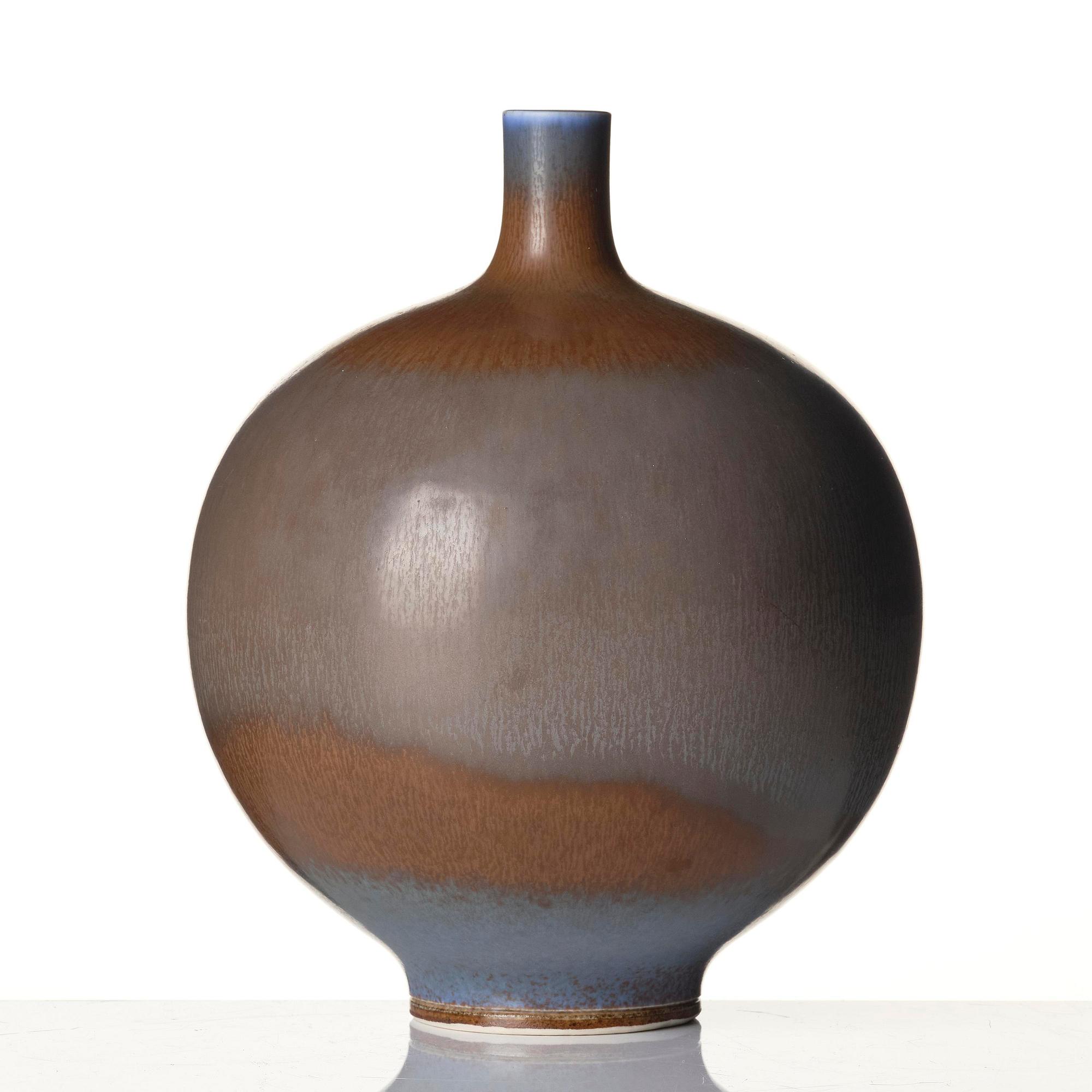 Berndt Friberg, vase, stoneware, Gustavsberg Studio 1965.