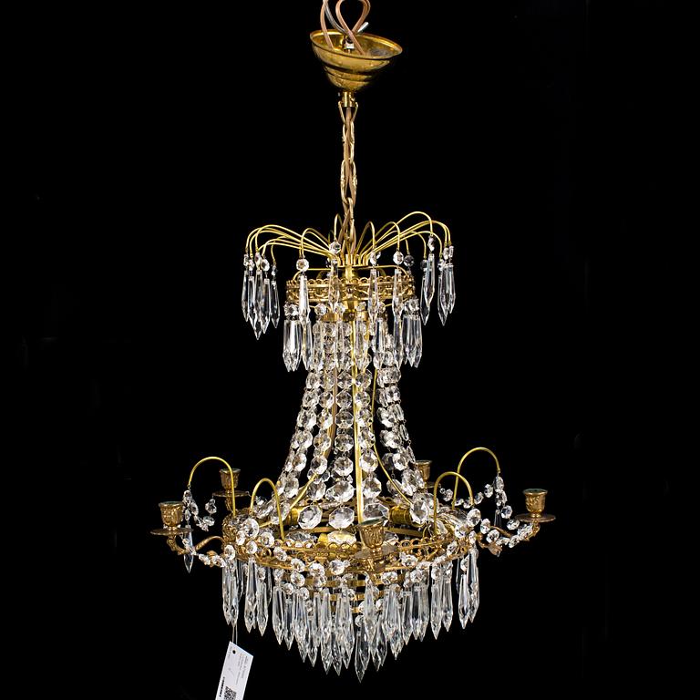 A 20th century chandelier.