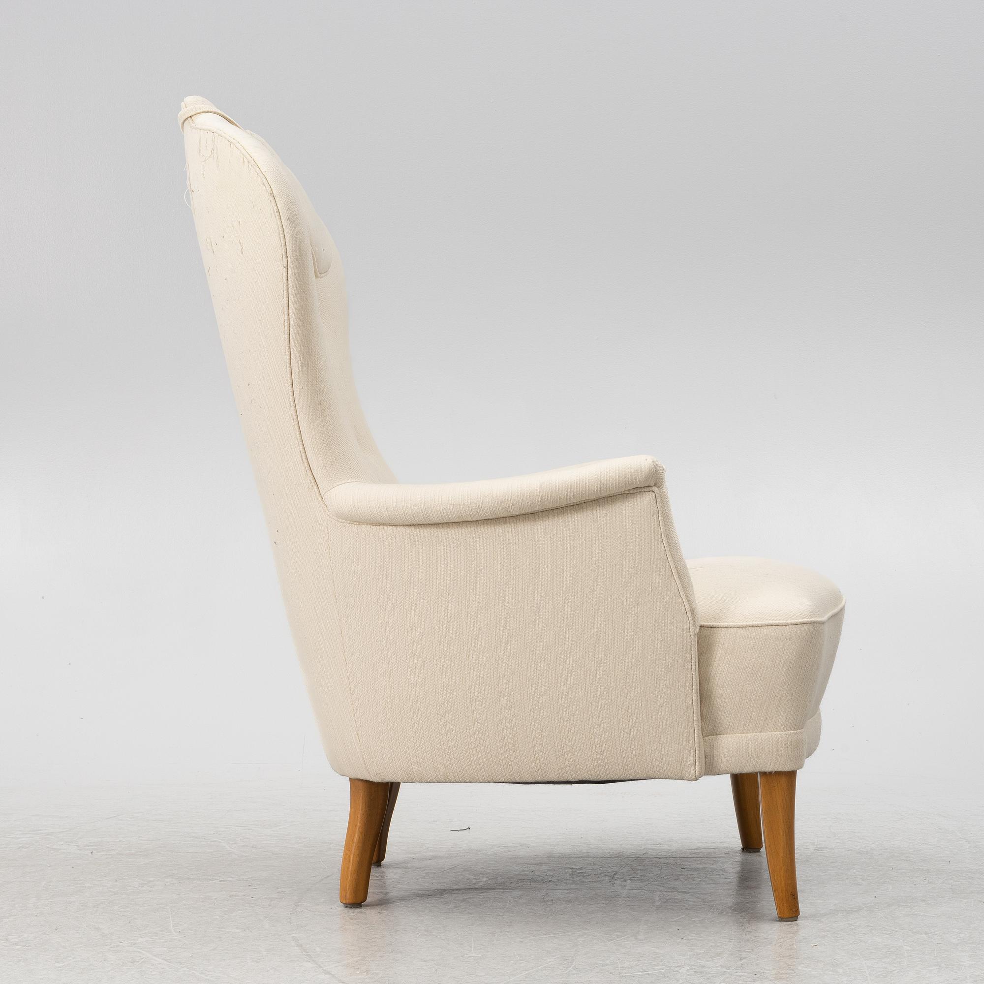 Carl Malmsten, Armchair "Farmor", second half of the 20th century.