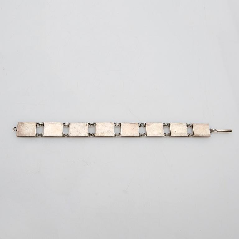 Wiwen Nilsson, armband, sterlingsilver, Lund, 1965.