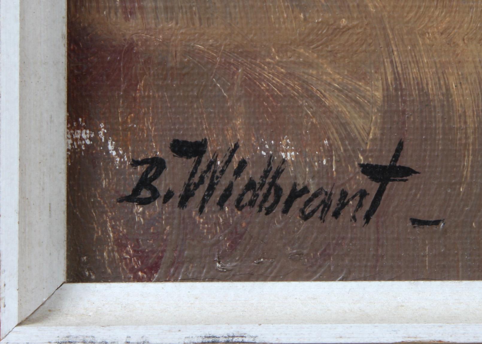 BERTIL WIDBRANDT, olja på duk, 2 st, sign.
