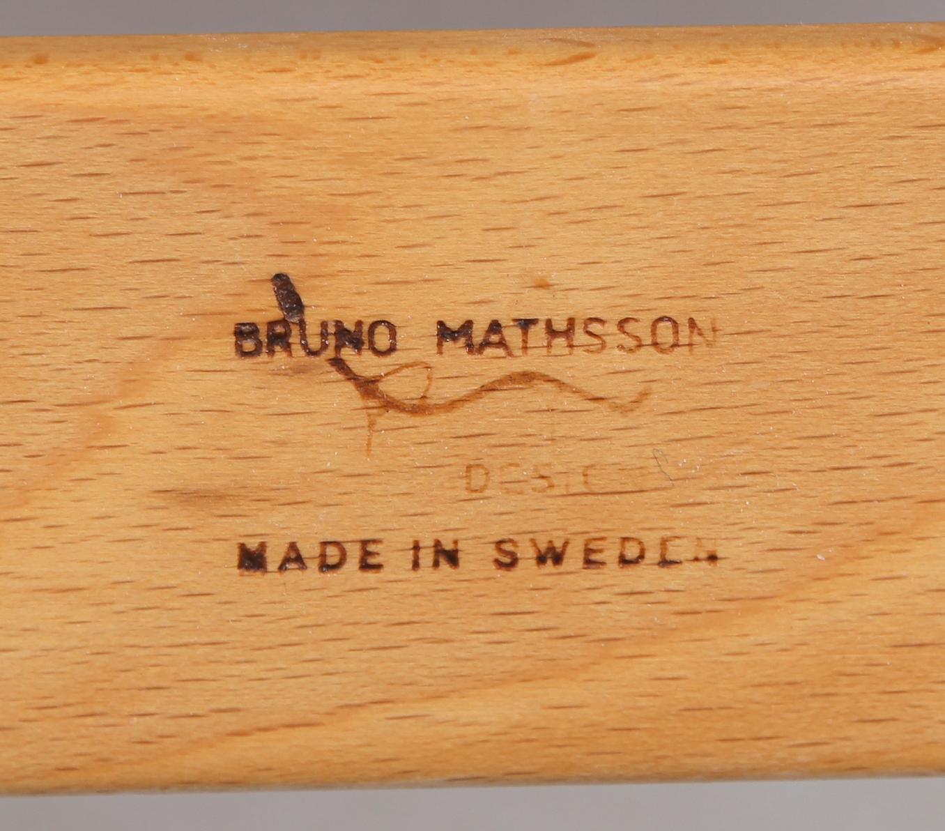 KARMSTOL, "Eva" Bruno Mathsson, Firma Karl Mathsson, Värnamo, 1970-tal.