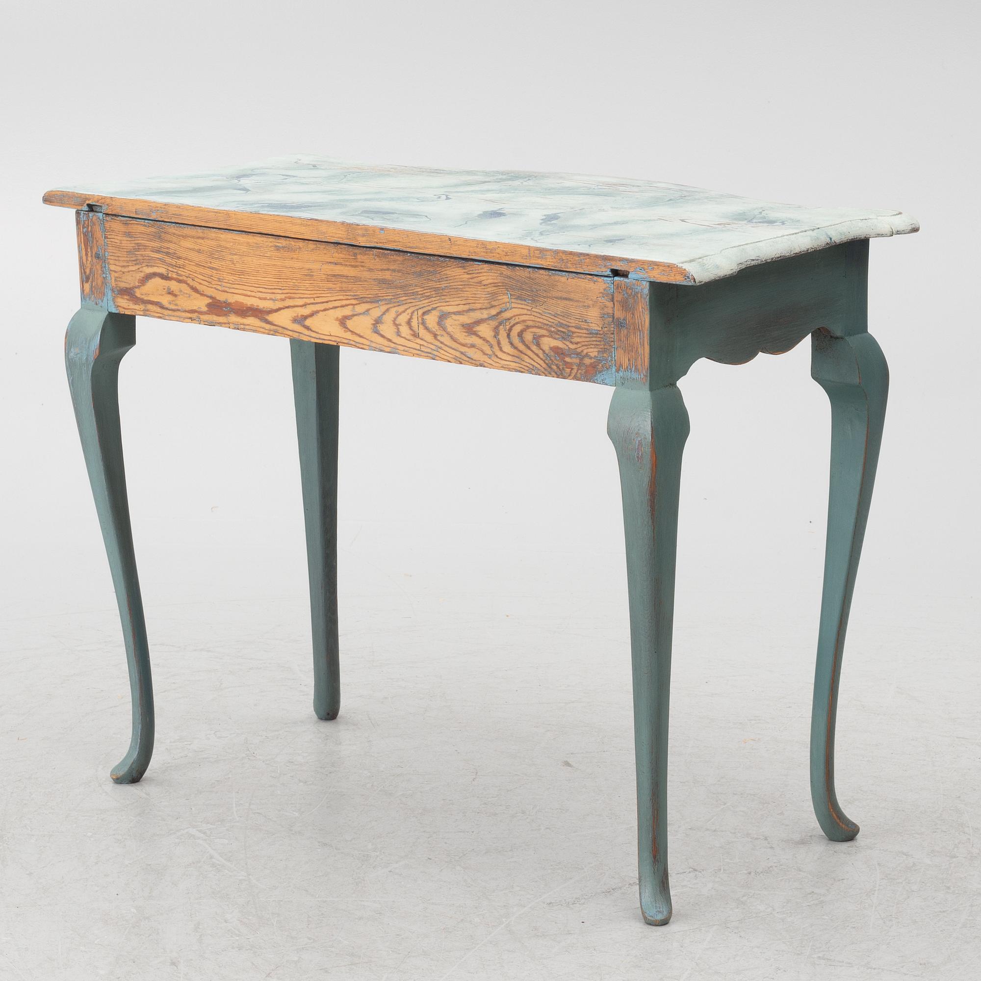 Console table, Sweden, latter part of the 18th century, Rococo.