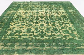 A carpet Kerman of 'Vintage' design, c 430 x 288 cm.