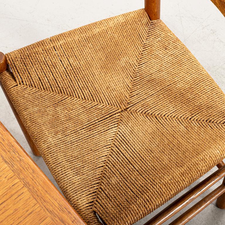 BORD samt STOLAR, 4 st, "Shaker" och "J39", Børge Mogensen, 1900-talets andra hälft.