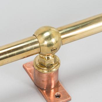A late 20th century curtain rail / rod.