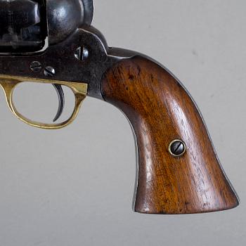 SLAGLÅSREVOLVER, Eli Whitney Navy Revolver, 1800-talets mitt, kaliber 36.