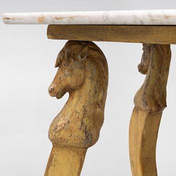 A table, possibly southern Europe,  around 1900.