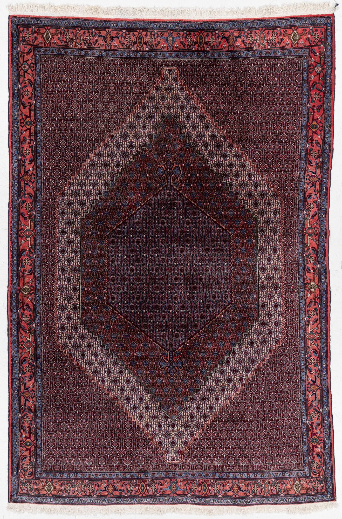 Rug, Senneh Bidjar, approx. 290 x 195 cm.