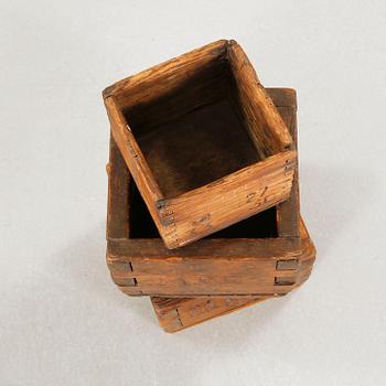 Four wooden measurements, second half of the 19th century.