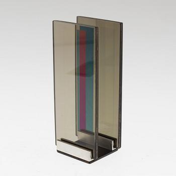 ERIC H OLSON, a glas sculpture, "Optochromi", signerad.