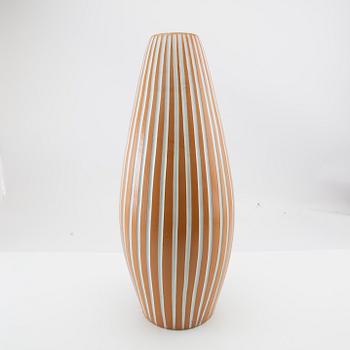 Ingrid Atterberg, floor vase Uppsala Ekeby second half of the 20th century glazed stoneware.