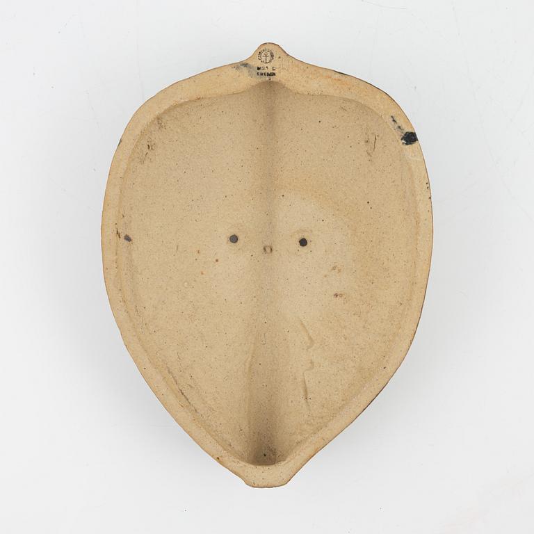 Lisa Larson, mask, stengods, Gustavsberg.