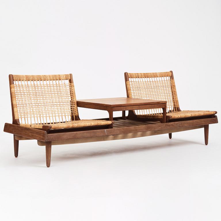 Hans Olsen, dagbädd, modell "TV-161", Bramin Møbler, Danmark 1950-60-tal.