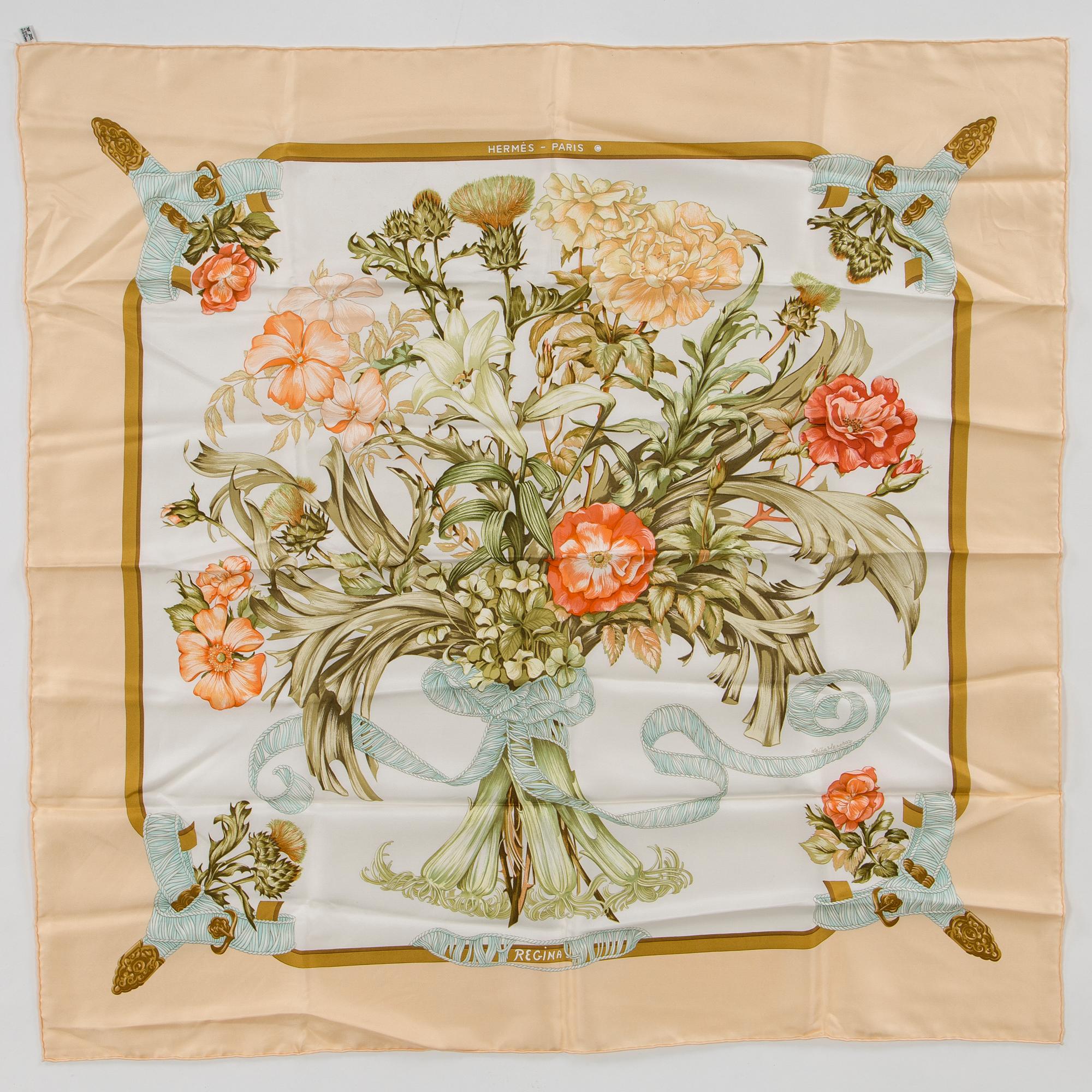 HERMÈS, SCARF, "Regina".