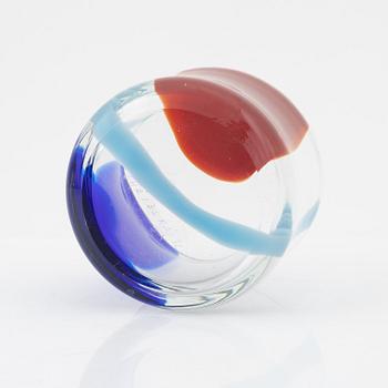 Erik Höglund, a glass bowl, Chribska Glassworks, Czech Republic, 1992.