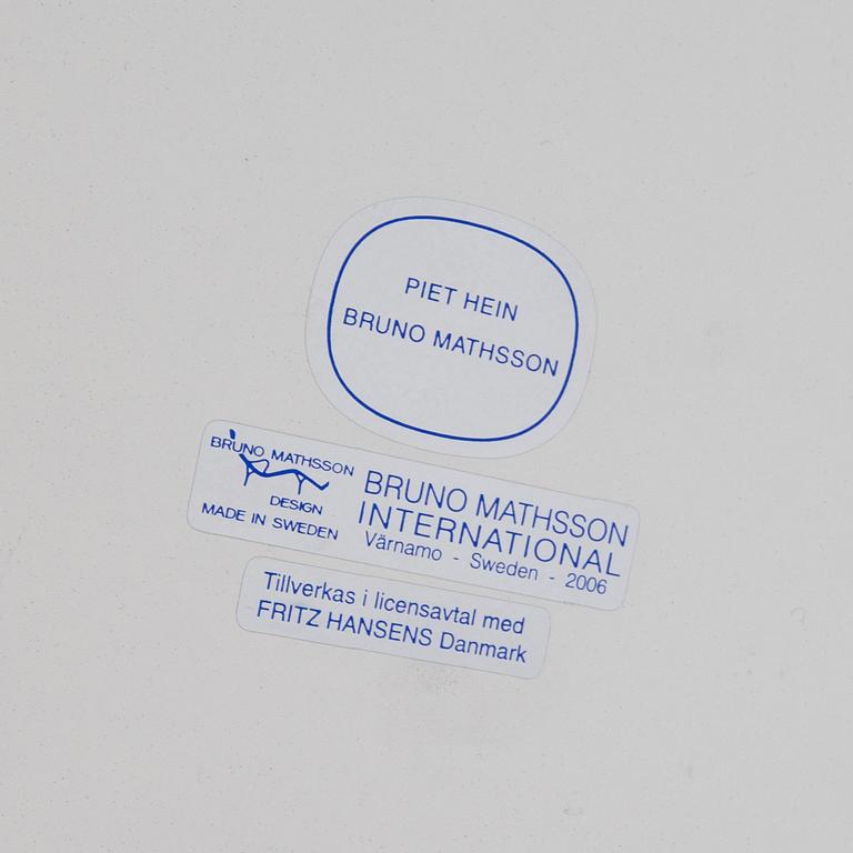 BRUNO MATHSSON, Bord, "Superellips", Bruno Mathsson och Piet Hein, Värnamo, 1900-talets andra hälft.