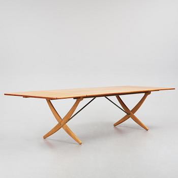 Hans J. Wegner, a dining table model "AT-314", Andreas Tuck, Denmark, 1950s-60s.