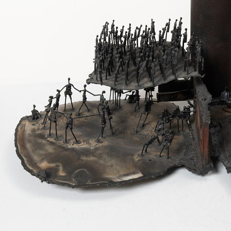 Agnese Udinotti, 'Steel inner city'.