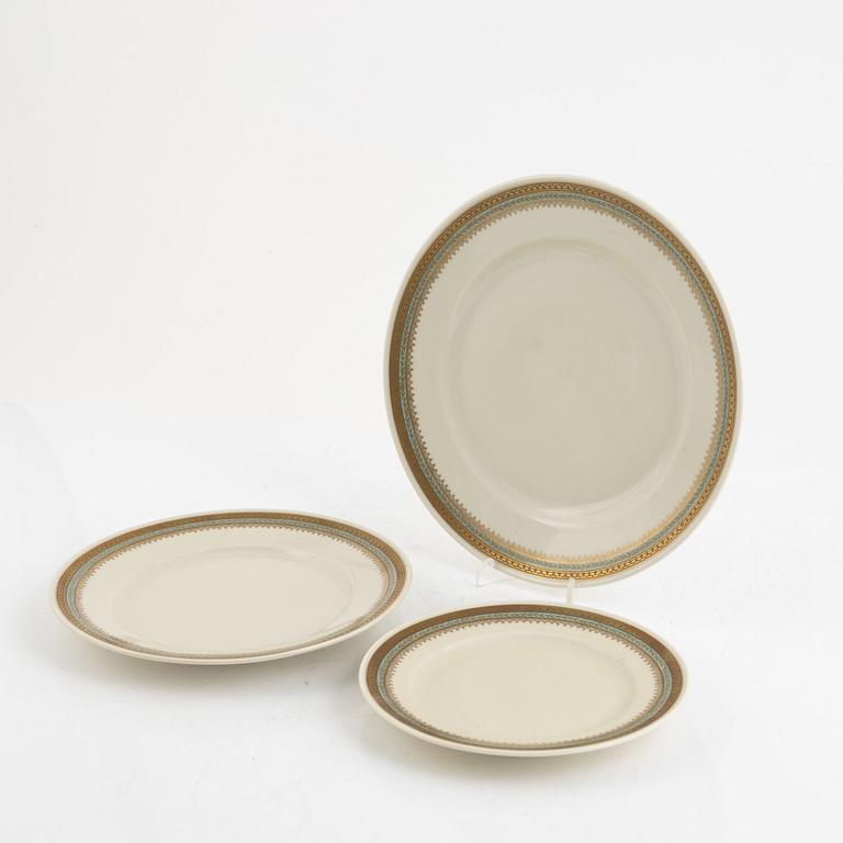 A 69-piece porcelain dinner service, Johann Haviland, Bavaria.