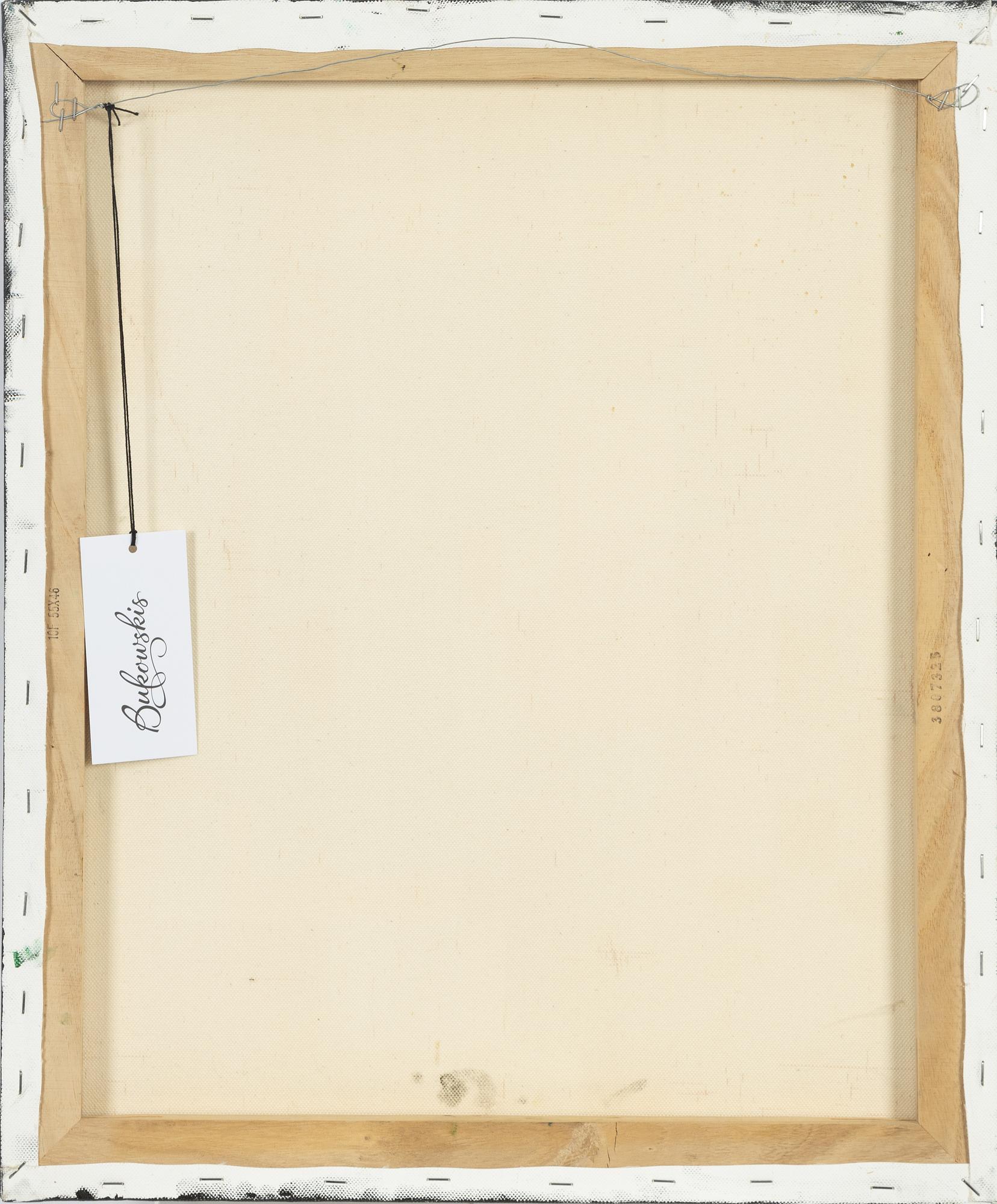 Harriet Ebeling, oil on canvas, unsigned.