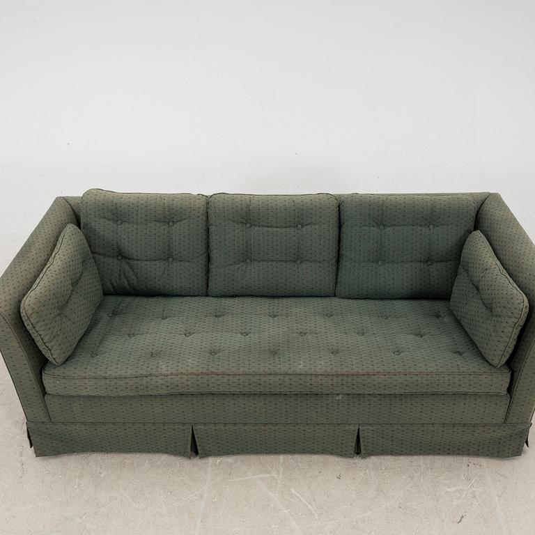A three-seater sofa from the second half of the 20th century.