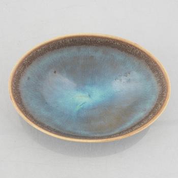 Stig Lindberg, a stoneware bowl, Gustavsbergs studio 1951.